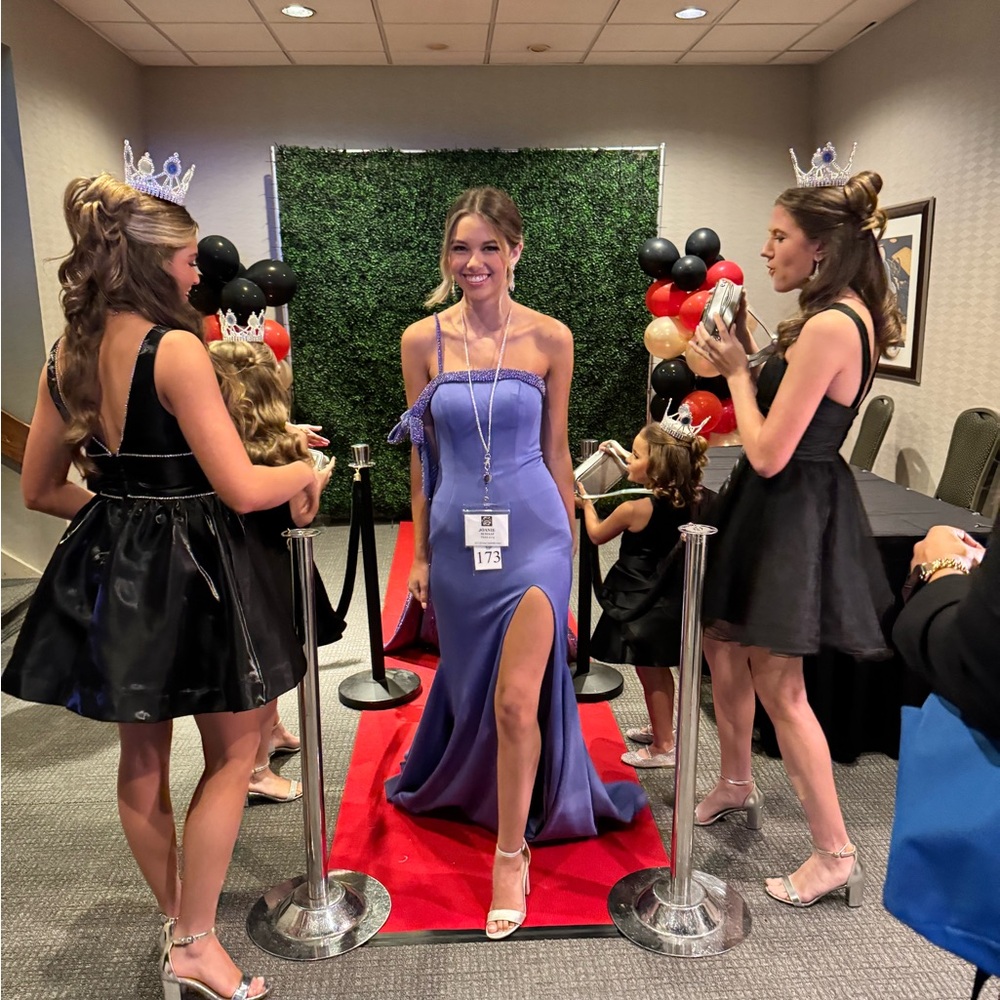 Elegant Purple Prom Dress